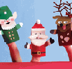 Martha Stewart Puppet Holiday Craft Activity