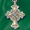 Irish Blessings Cross Necklace